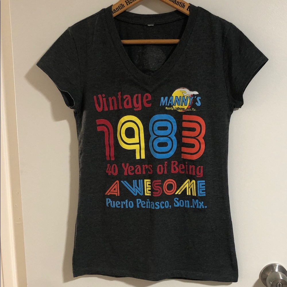 4️⃣ FOR $🔟! MANNY’S 40 YEAR TEE
